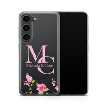 Lade das Bild in den Galerie-Viewer, handyhulle mit name, samsung handyhuelle, hulle mit initialen