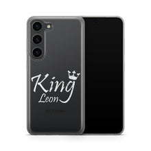 Lade das Bild in den Galerie-Viewer, handyhuelle king, samsung hulle, handyhuelle mit name