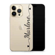 Lade das Bild in den Galerie-Viewer, Handyhülle Xiaomi Personalisiert mit Name & Herzen