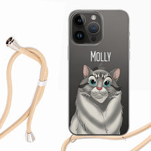 Lade das Bild in den Galerie-Viewer, personalisierte Handyhülle mit Band | Cartoon