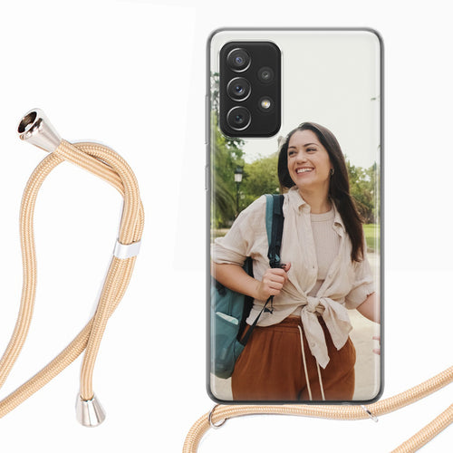 samsung a53 handyhülle mit bändel, kettenhülle fotohülle
